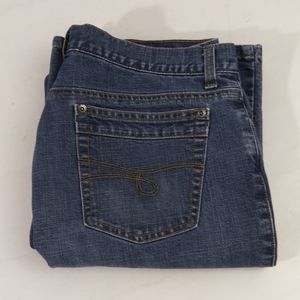 Jones New York flare blue jeans women's size 12